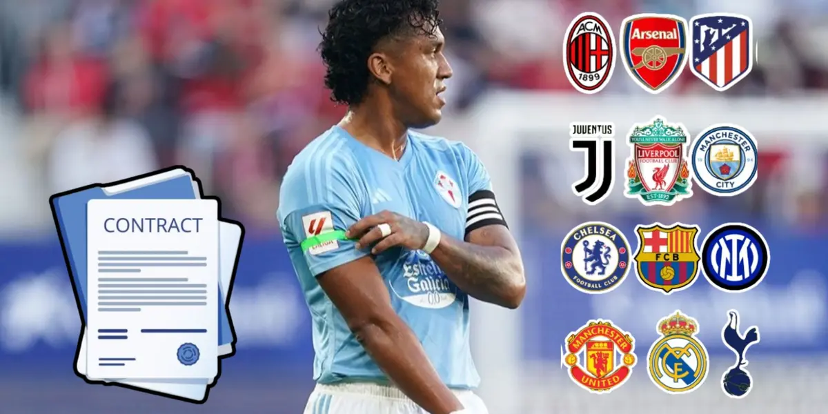 Ahora que se despidió del Celta, los 4 equipos TOP que pueden fichar a Renato Tapia 