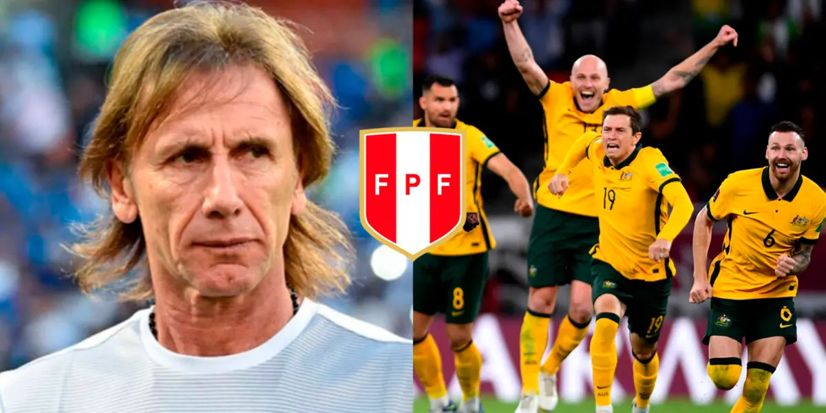 Ricardo Gareca busca vengarse de los australianos por eliminar a la Selección Peruana