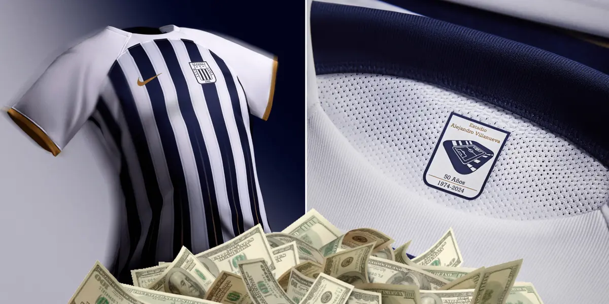 Un gran regalo para un hincha de Alianza Lima una camiseta de su club favorito