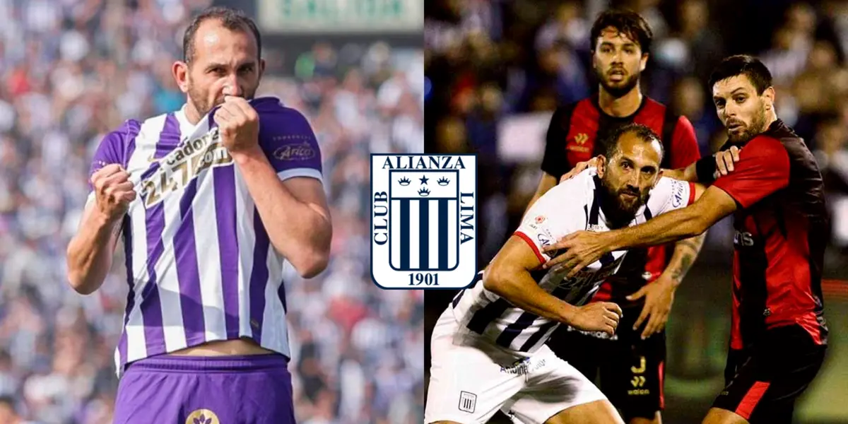 Un jugador de Melgar quiso sacar del partido a Hernán Barcos en Alianza Lima, pero quedó humillado