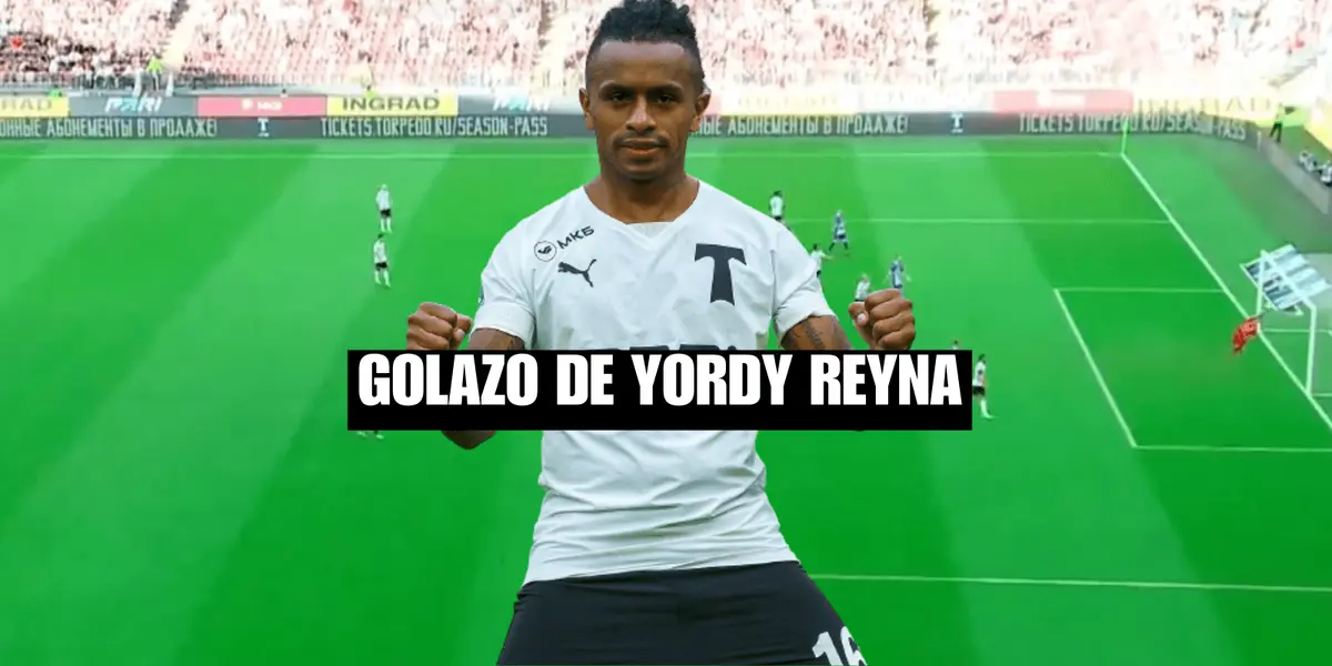 Yordy Reyna está pasando un gran momento en el fútbol de Rusia