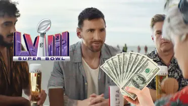 Messi protagoniza una publicidad del Super Bowl y mirá la fortuna que le pagaron