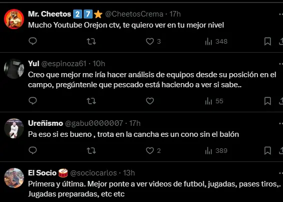 Edison Flores criticado