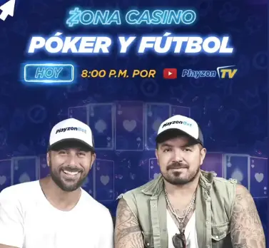 Vargas y Pizarro jugando Póker