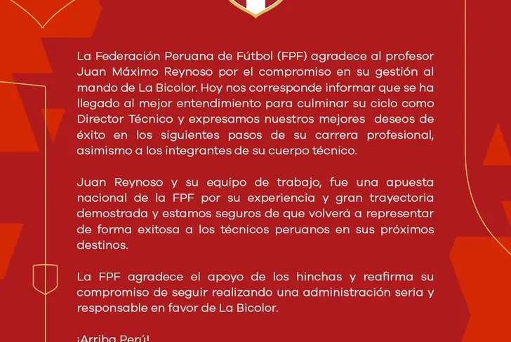Fuente: Federación Peruana de Fútbol&nbsp;