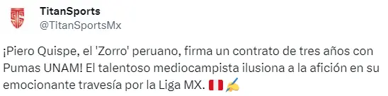 Piero Quispe y su nuevo apodo