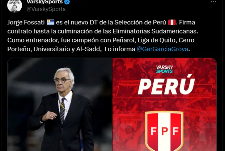 Fuente: @VarskySports