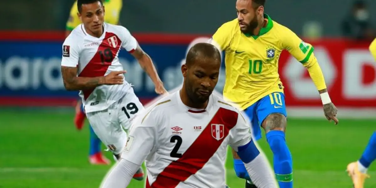 A horas del partido ante Brasil, Alberto Rodríguez visitó a la Selección Peruana.