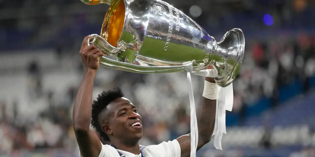 A pesar de salir campeón de Europa, Vinicius Jr no puede dejar de recordar a su gran maestro