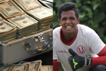 Aamet Calderón desde su llegada al primer plantel no juega un partido oficial con Universitario de Deportes.