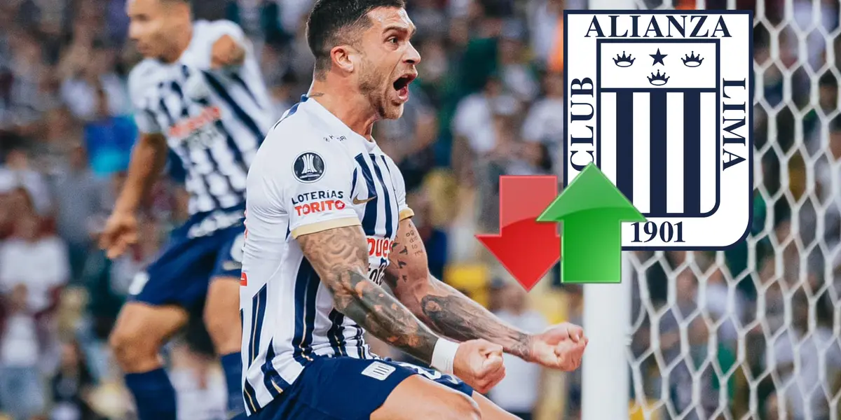 Adrián Arregui celebrando gol (Foto: Alianza Lima)