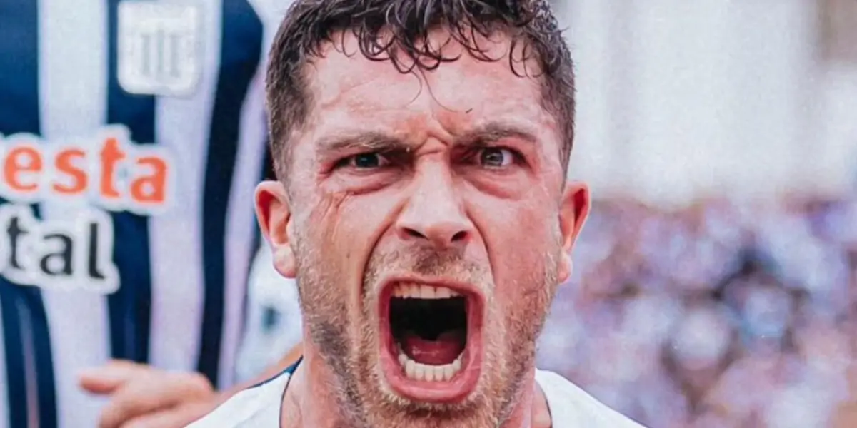 Adrián Arregui gritando (Foto: Alianza Lima)