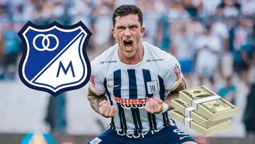 Adrián Arregui gritando gol (Foto: Alianza Lima)