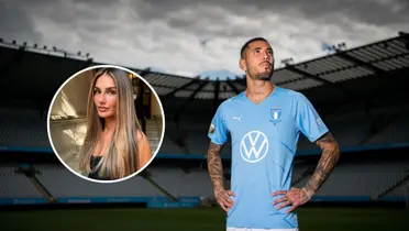 Adriana Pozueco - Sergio Peña (Foto: Malmo FF)