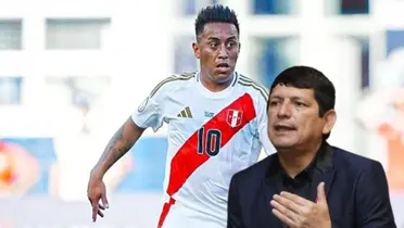 Agustín Lozano - Christian Cueva (Foto: La Bicolor)