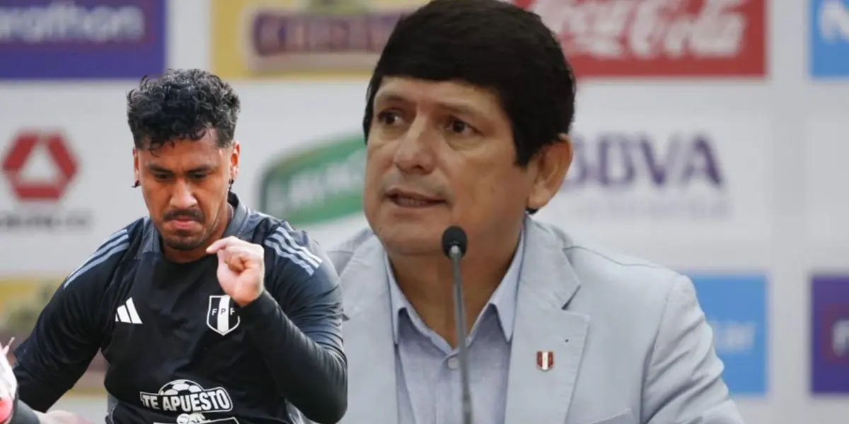 Agustín Lozano en conferencia de prensa y Renato Tapia con la Bicolor