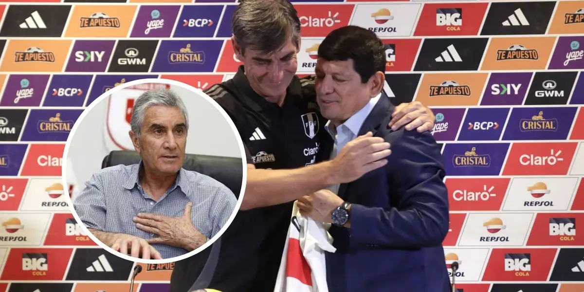 Agustín Lozano - Juan Carlos Oblitas (Foto: X)