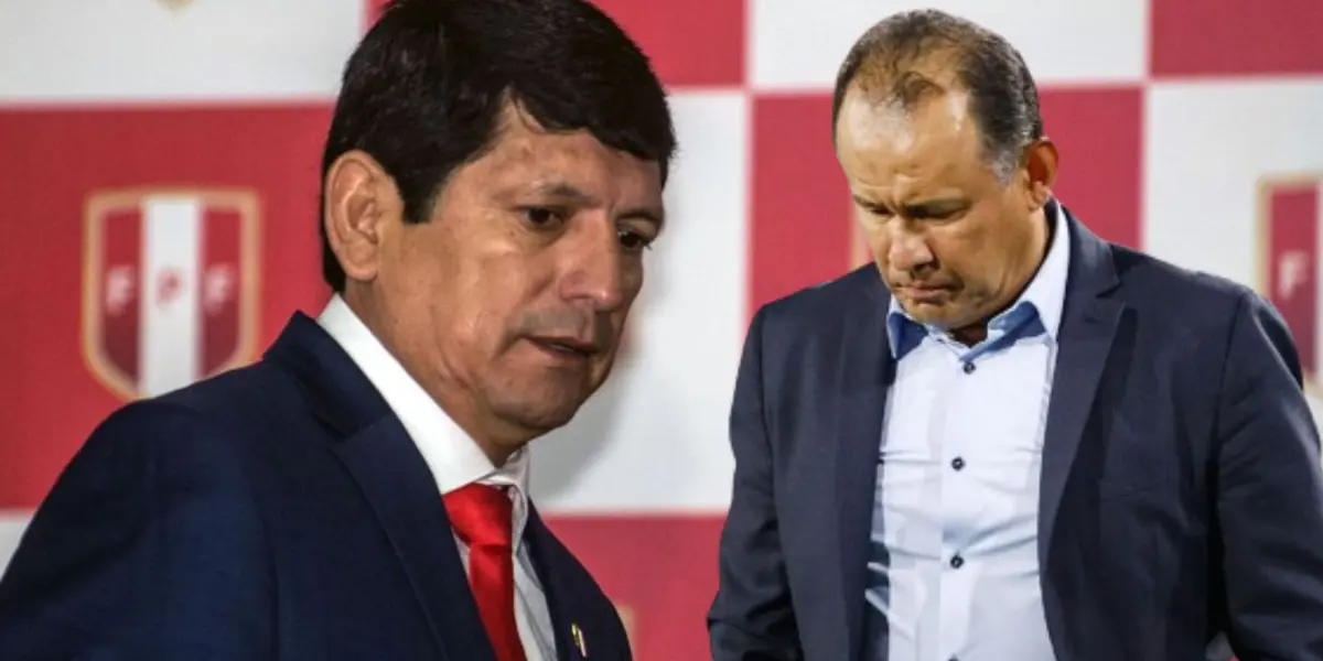 Agustín Lozano y Juan Reynoso en la FPF.