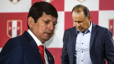 Agustín Lozano y Juan Reynoso en la FPF.