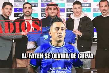 Al Fateh ya se va olvidando de Christian Cueva por completo