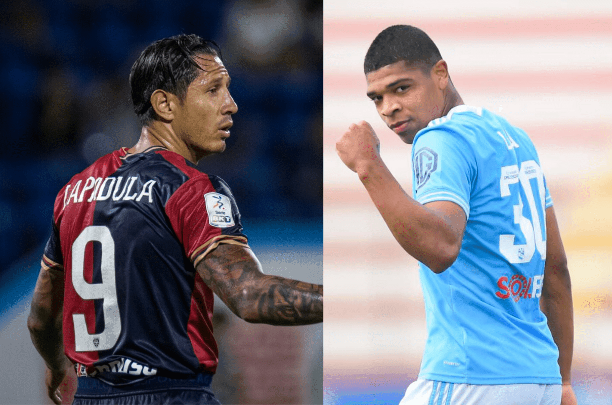 Al parecer Gianluca Lapadula está de malas en lo que es el cuadro de Cagliari