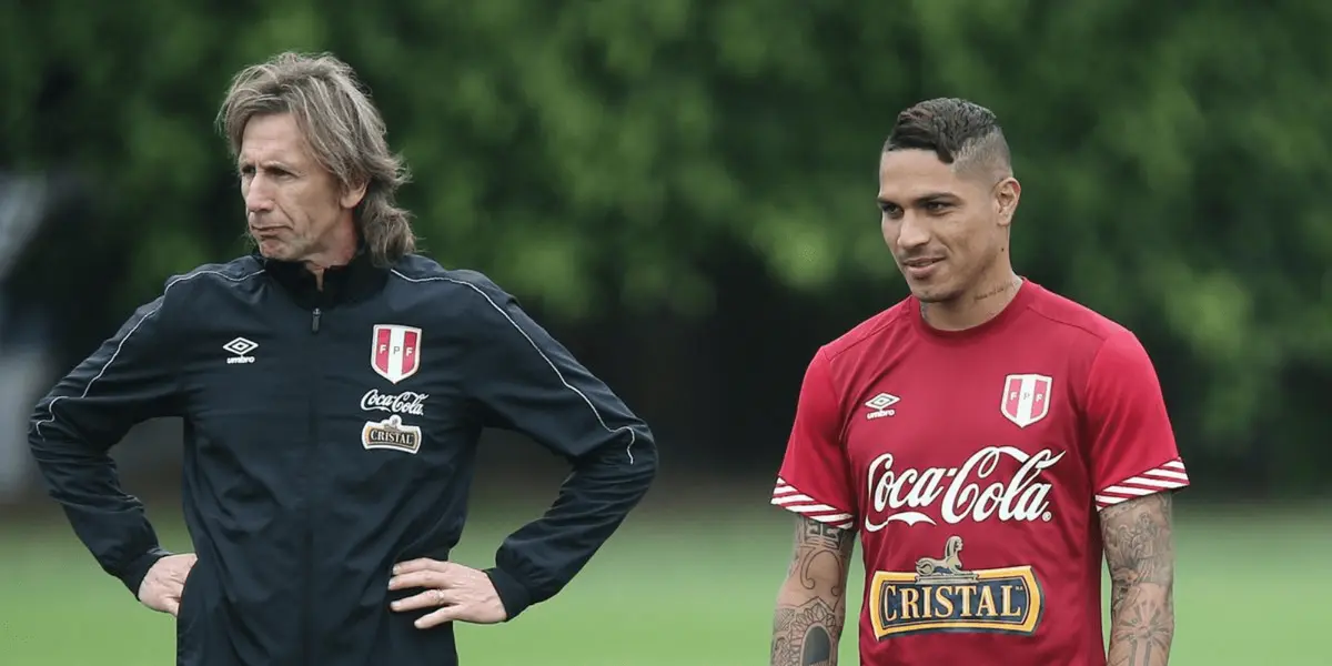Al parecer Paolo Guerrero dejó en el pasado a Ricardo Gareca