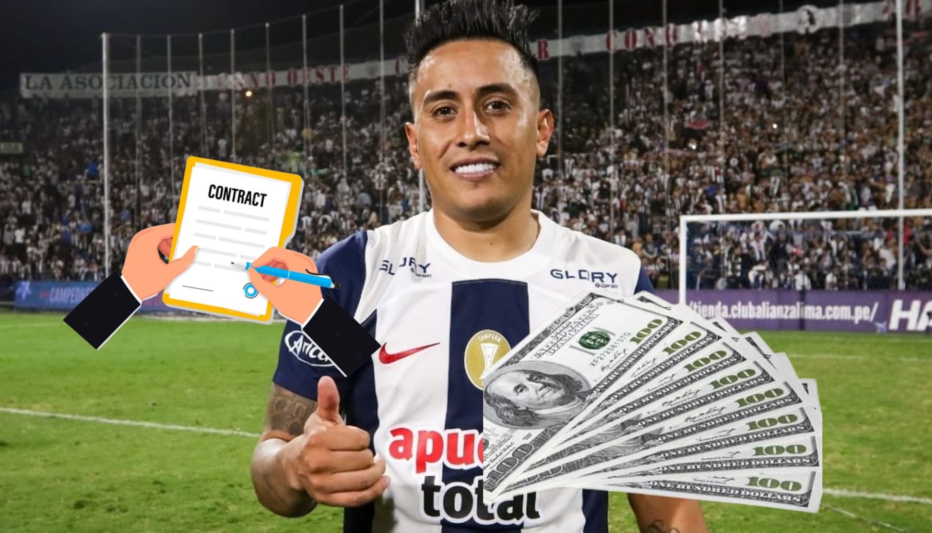 ‘Aladino’ renovó a fin de año con el cuadro blanquiazul