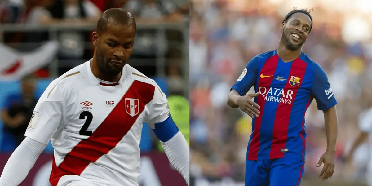 Alberto Rodríguez confesó que le dijo Ronaldinho antes de un partido