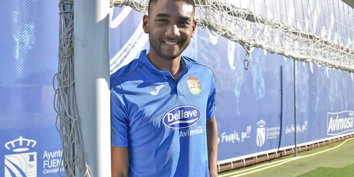 Aldair Fuentes ya da mucho de que hablar en en sus primeras 24 horas en España