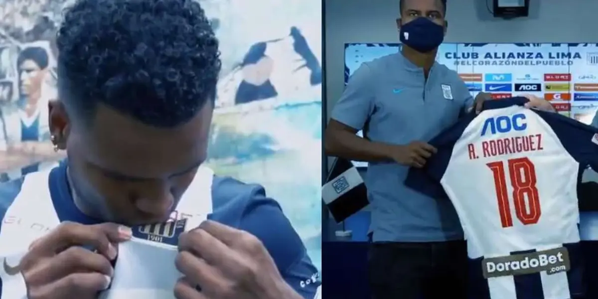 Aldair Rodríguez fue presentado de manera oficial en Alianza Lima y lanzó una insólita promesa para la hinchada aliancista