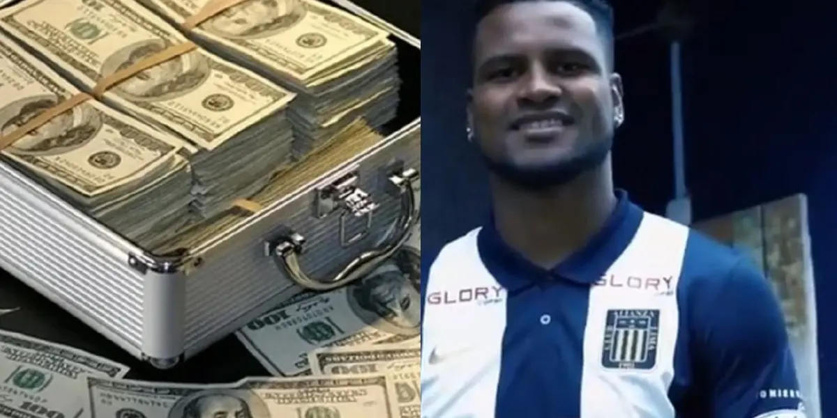 Aldair Rodríguez, no da pie con bola en Alianza Lima y el Fondo Blanquiazul le cancela 15 mil dólares mensuales al delantero peruano