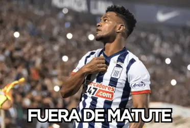 Aldair Rodríguez no seguirá en Alianza Lima para el 2024