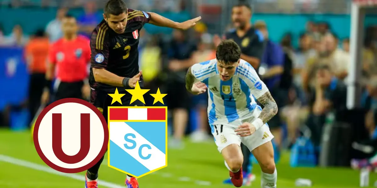 Aldo Corzo - Alejandro Garnacho (Foto: Conmebol)