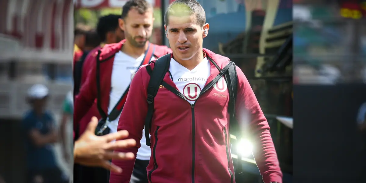 Aldo Corzo antes de jugar ante Chankas (Foto: Universitario)