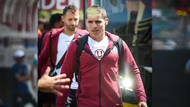 Aldo Corzo antes de jugar ante Chankas (Foto: Universitario)