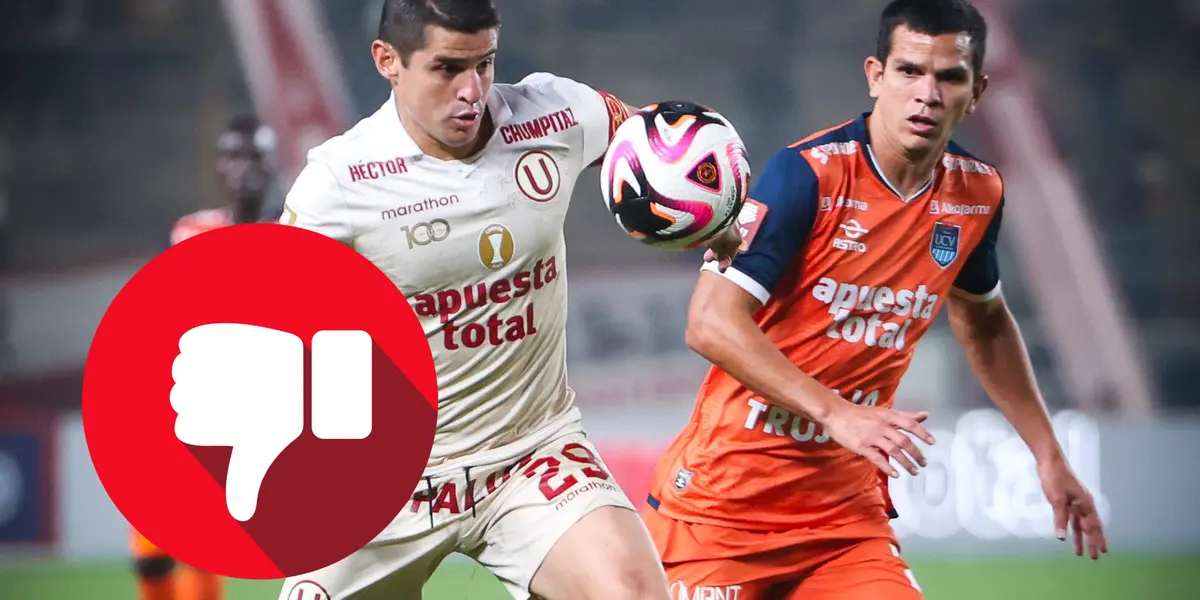 Aldo Corzo - Osnar Noronha (Foto: Universitario)