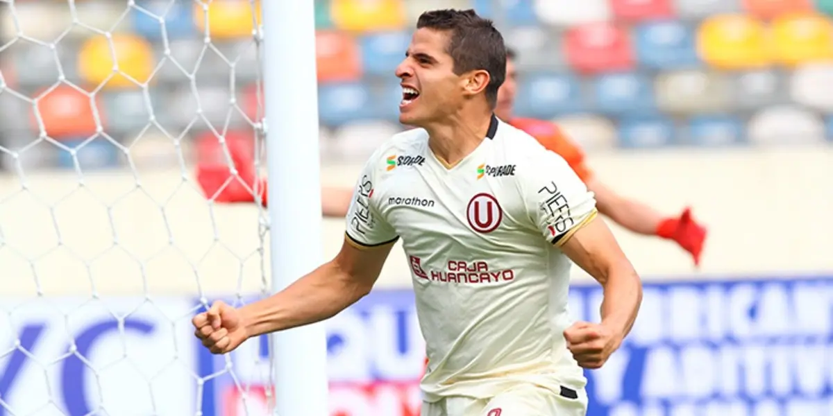 Aldo Corzo provocó un penal en el partido anterior y causó malestar en los hinchas y en el entrenador de la U.