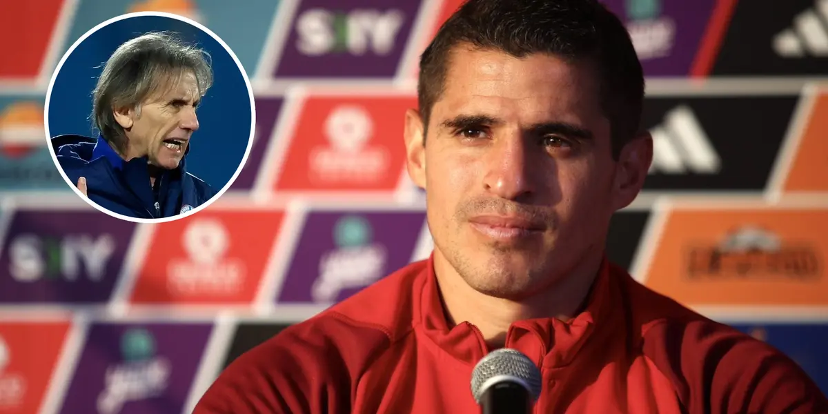 Aldo Corzo - Ricardo Gareca (Foto: Andina)