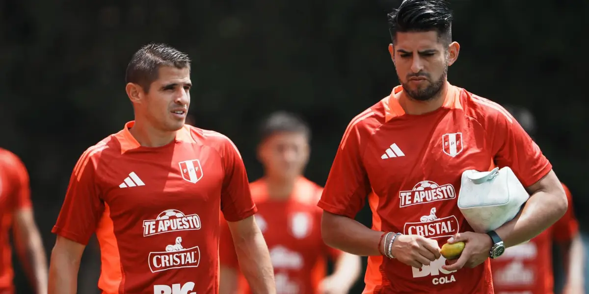 Aldo Corzo y Carlos Zambrano (Foto: Selección Peruana).