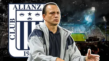 Alejandro Restrepo como DT de Alianza Lima (Foto: Composición El Futbolero)