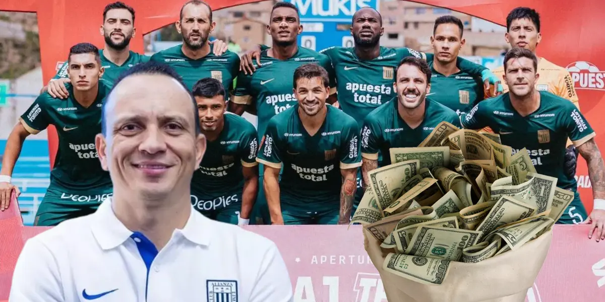 Alejandro Restrepo con un nuevo jugador en Alianza Lima