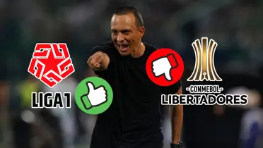 Alejandro Restrepo dando indicaciones