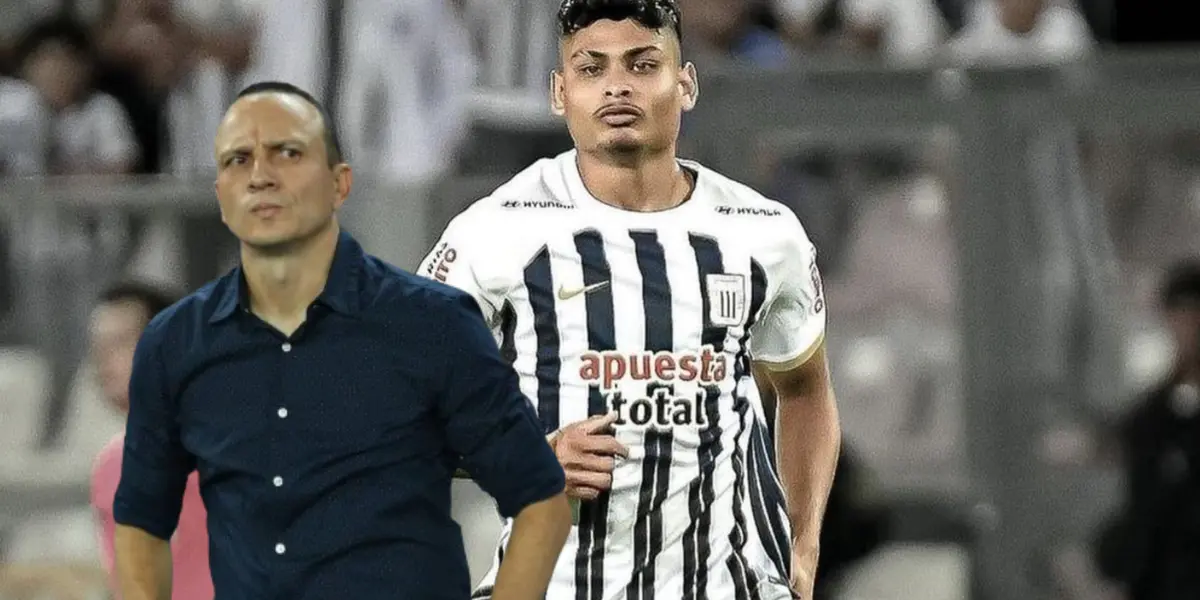 Alejandro Restrepo molesto y Jeriel De Santis corriendo