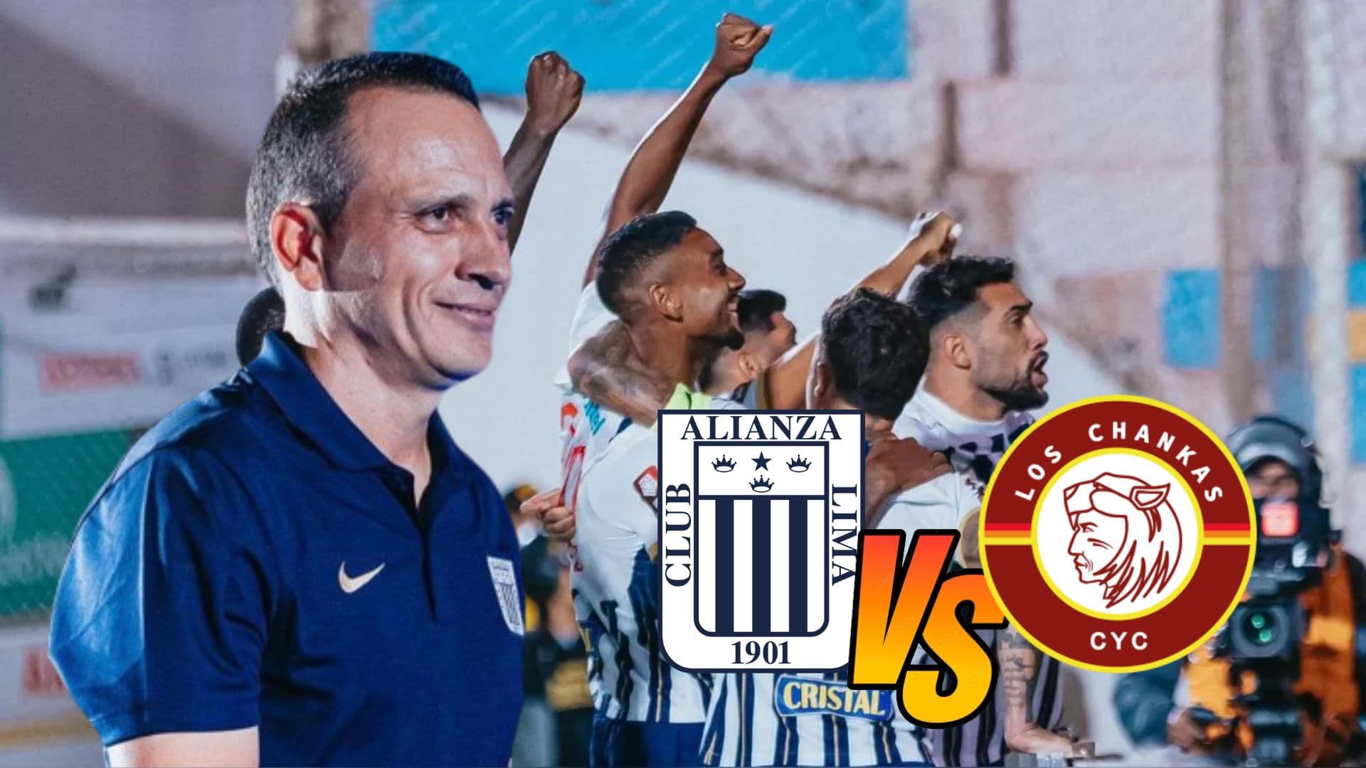 Alejandro Restrepo observando una reciente celebración de sus jugadores