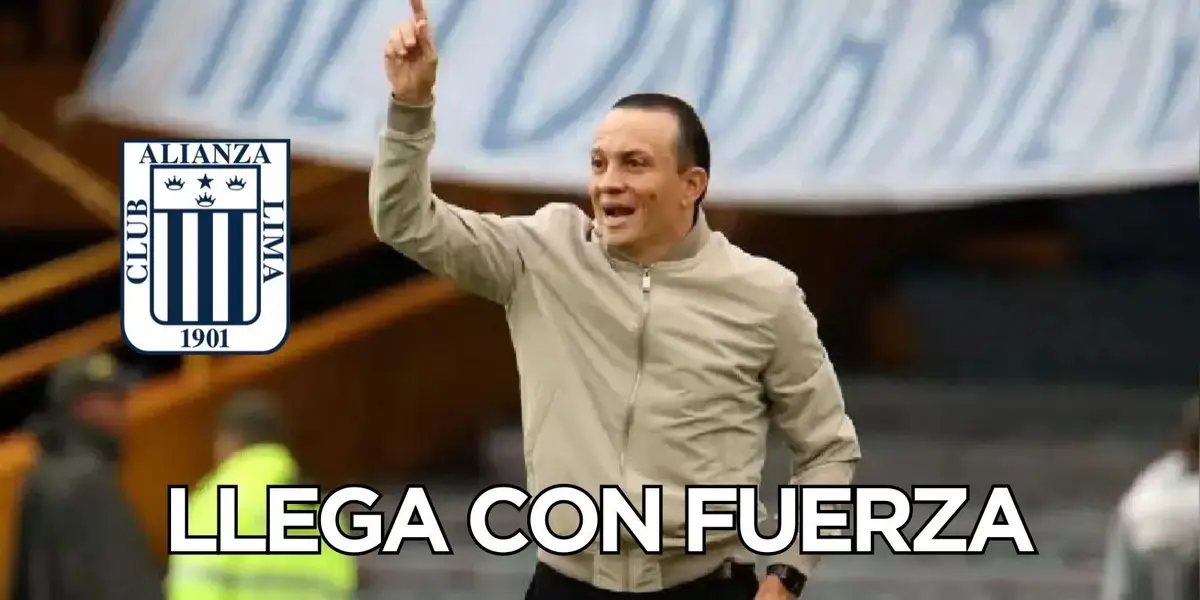 Alejandro Restrepo será el DT de Alianza Lima en la temporada 2024