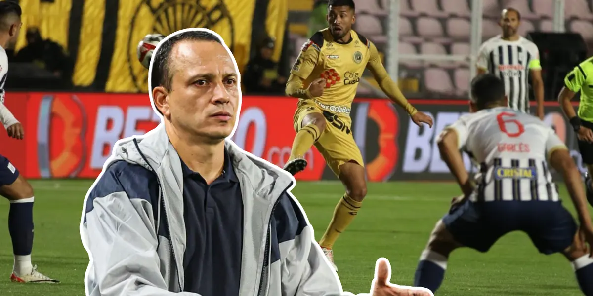 Alejandro Restrepo serio, Alianza Lima jugando contra Cusco FC (Foto: Cusco FC - Andina)