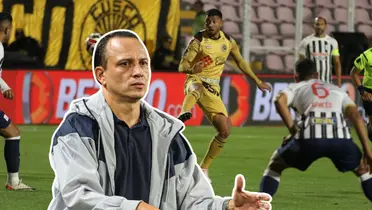 Alejandro Restrepo serio, Alianza Lima jugando contra Cusco FC (Foto: Cusco FC - Andina)