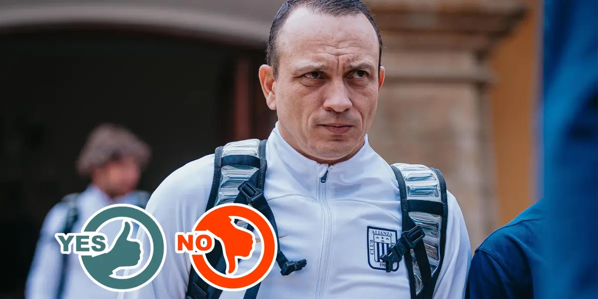 Alejandro Restrepo serio (Foto: Alianza Lima)