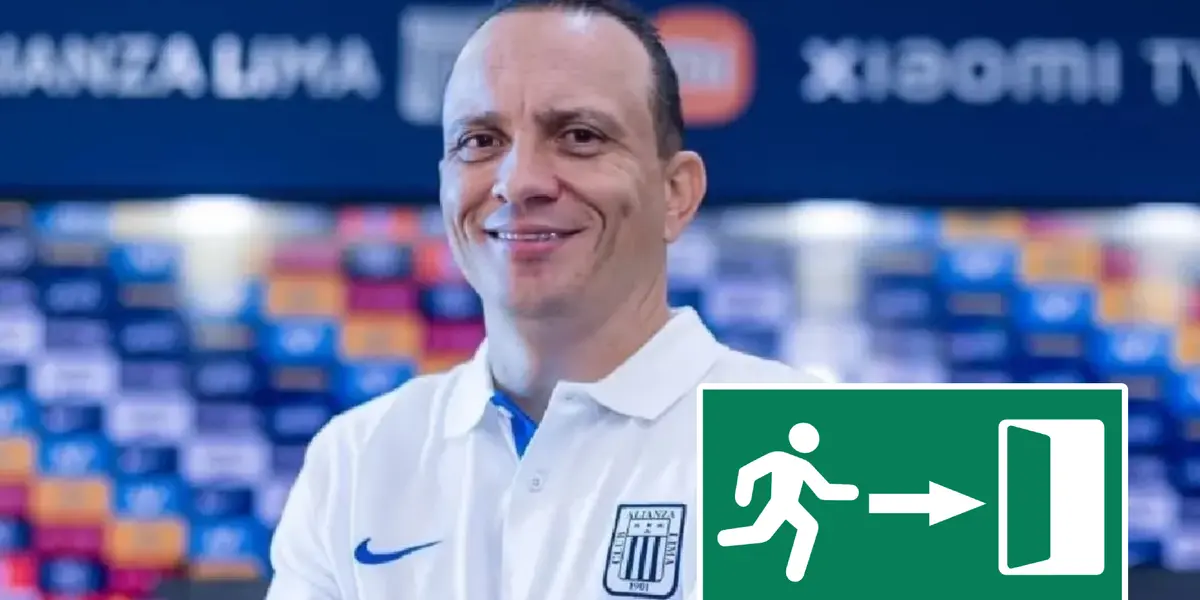 Alejandro Restrepo sonriente (Foto: Alianza Lima)