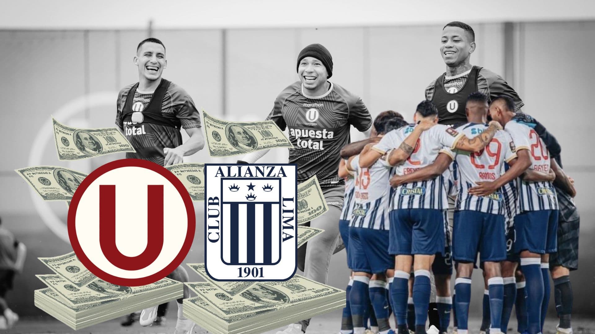 Álex Valera - Edison Flores - Andy Polo - Alianza Lima (Foto: Club Universitario de Deportes)